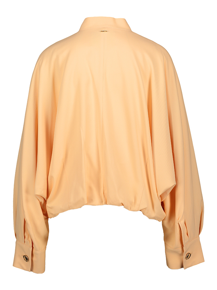 Zalmroze oversized geklede jas Twinset 