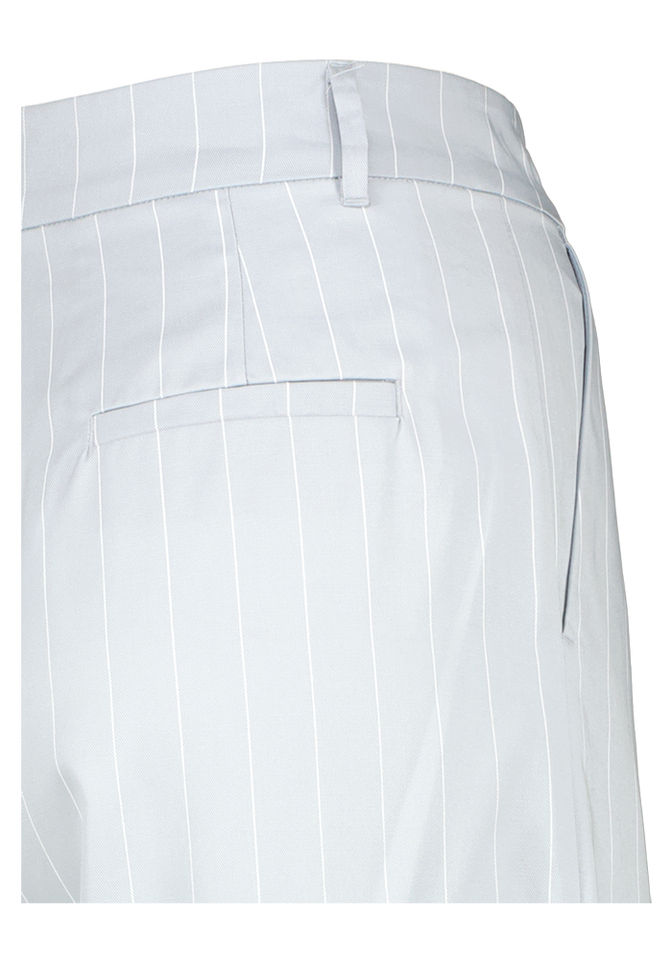 Blauwe gestreepte loose fit broek Eleh 