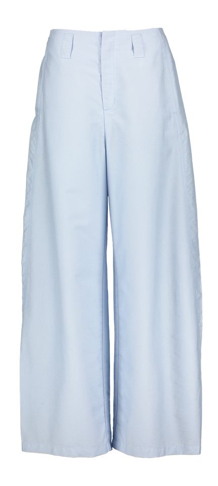 Blauwe geklede broek Eleh