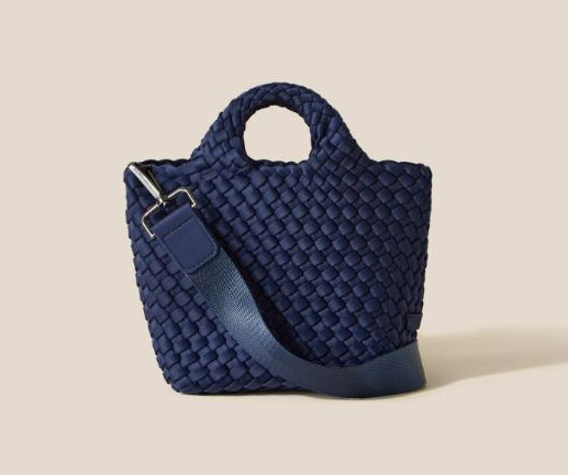 Inkt blue handtas St. Barths petite tote Naghedi