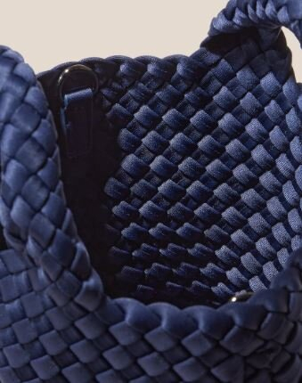 Inkt blue handtas St. Barths petite tote Naghedi