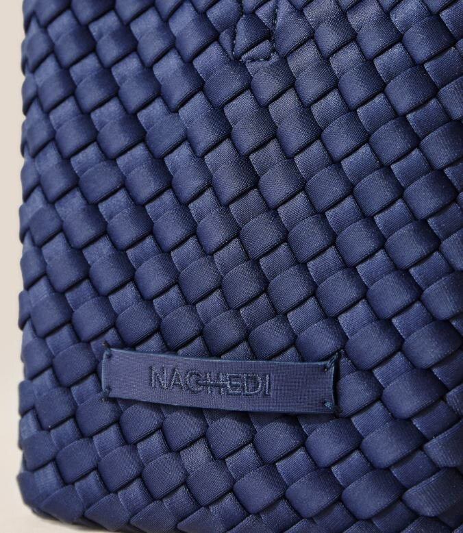 Inkt blue handtas St. Barths petite tote Naghedi