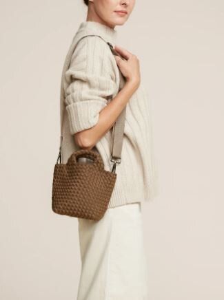 Mink handtas St Barths petit tote Naghedi