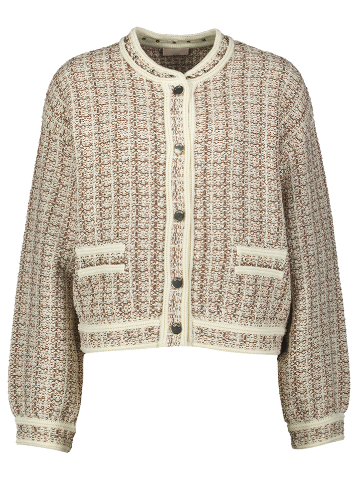 Beige roze kleurige gilet Liu Jo