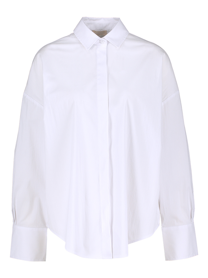 Witte bloes met knoop detail Liu Jo