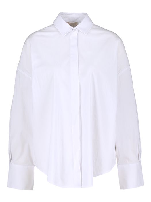 Witte bloes met knoop detail Liu Jo