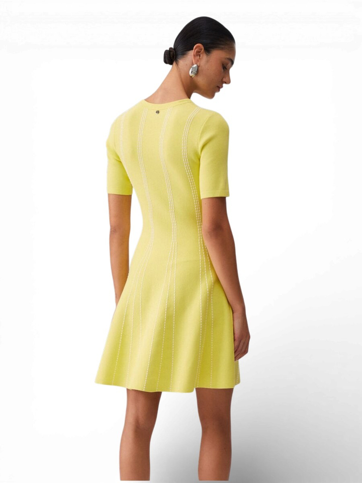 Geel A-lijn kleed Liu Jo