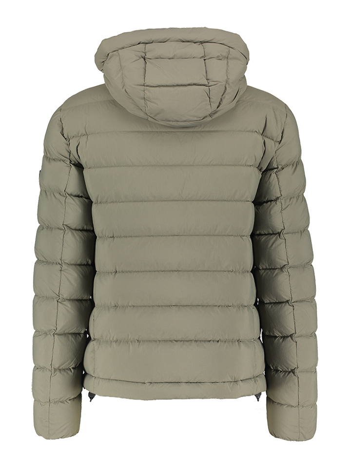 Kaki groene puffer jacket Peuterey