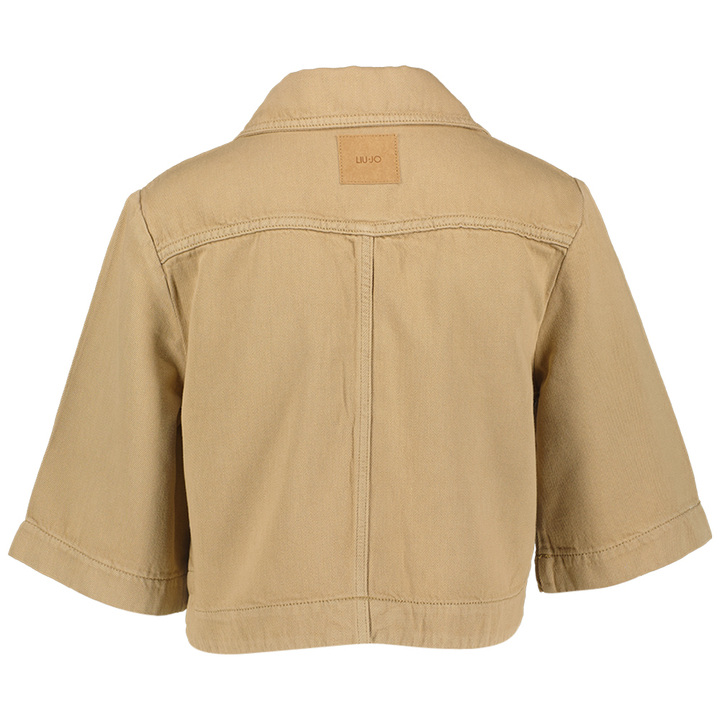 Beige korte jeansjas Liu Jo 