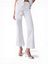 Witte flare jeans met gouden knopen For All Mankind