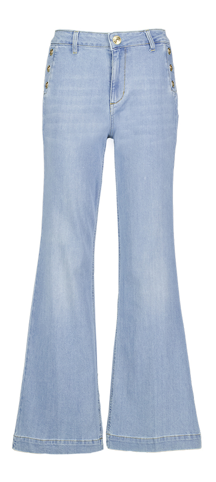 Lichtblauwe flared jeans Jewel Liu Jo