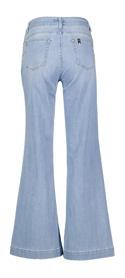 Lichtblauwe flared jeans Jewel Liu Jo