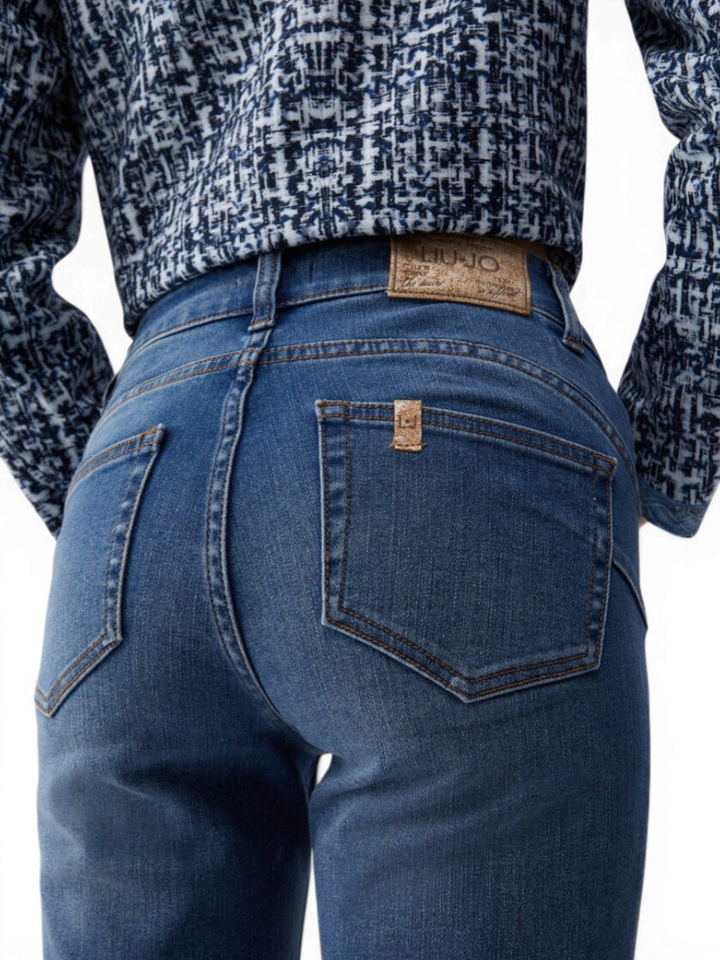 Blauwe jeans Monroe Liu Jo 