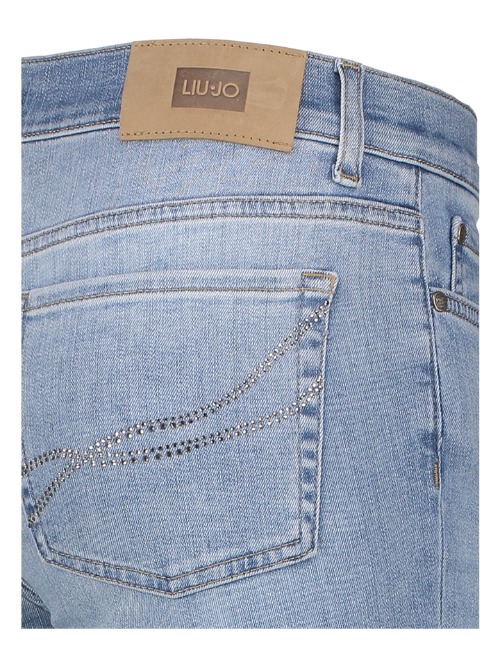 Lichtblauwe slim fit jeans Lui Jo 