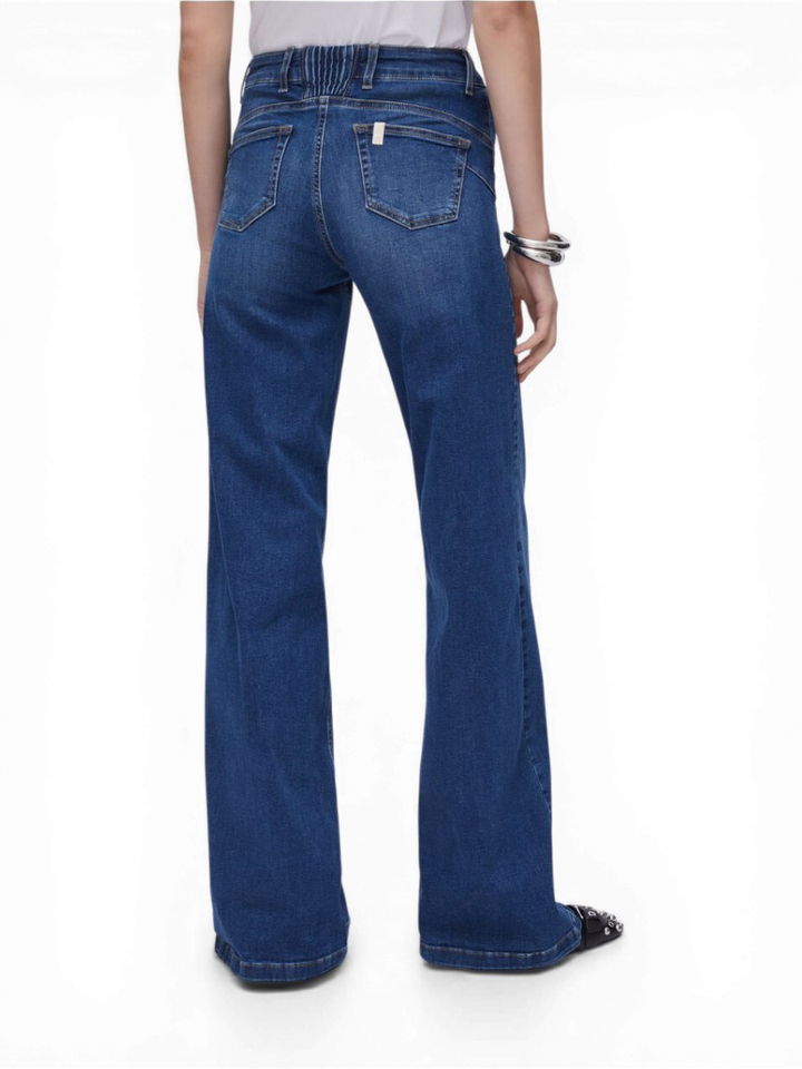 Donkerblauwe flare jeans Parfait Flare Liu Jo Jeans 