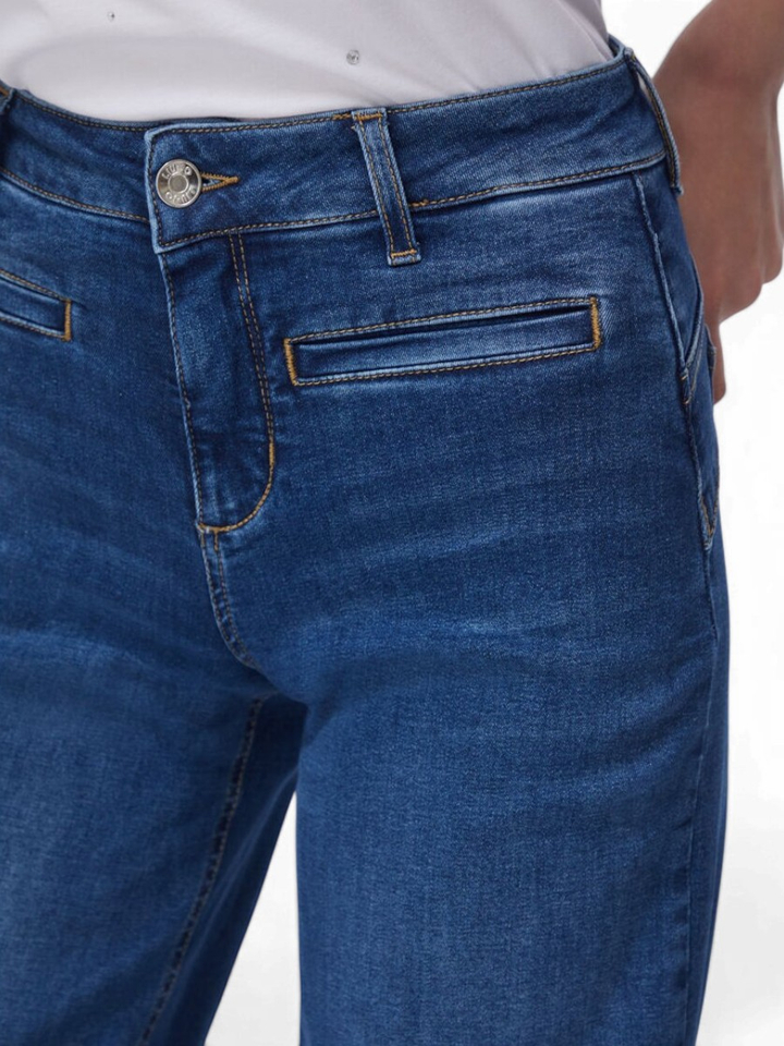 Donkerblauwe flare jeans Parfait Flare Liu Jo Jeans 