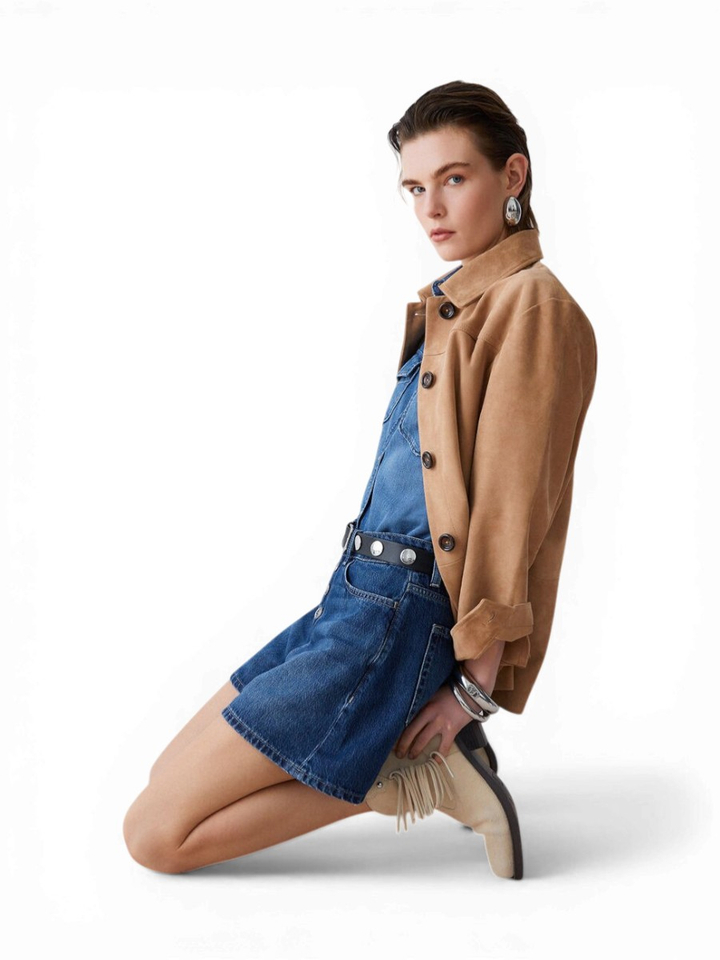 Blauwe jeans met knopendetail Liu Jo 