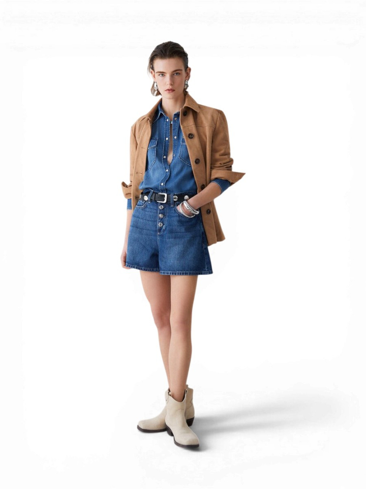 Blauwe jeans met knopendetail Liu Jo 