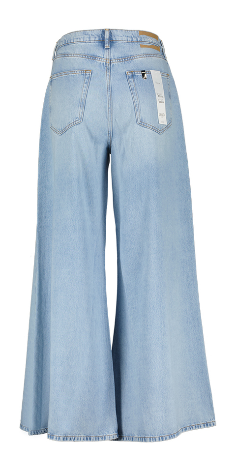 Lichtblauwe wide leg jeans Liu Jo 