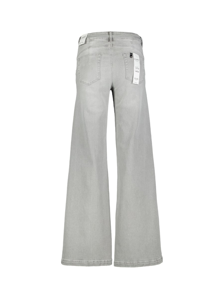 Grijze flare jeans met riem Liu Jo