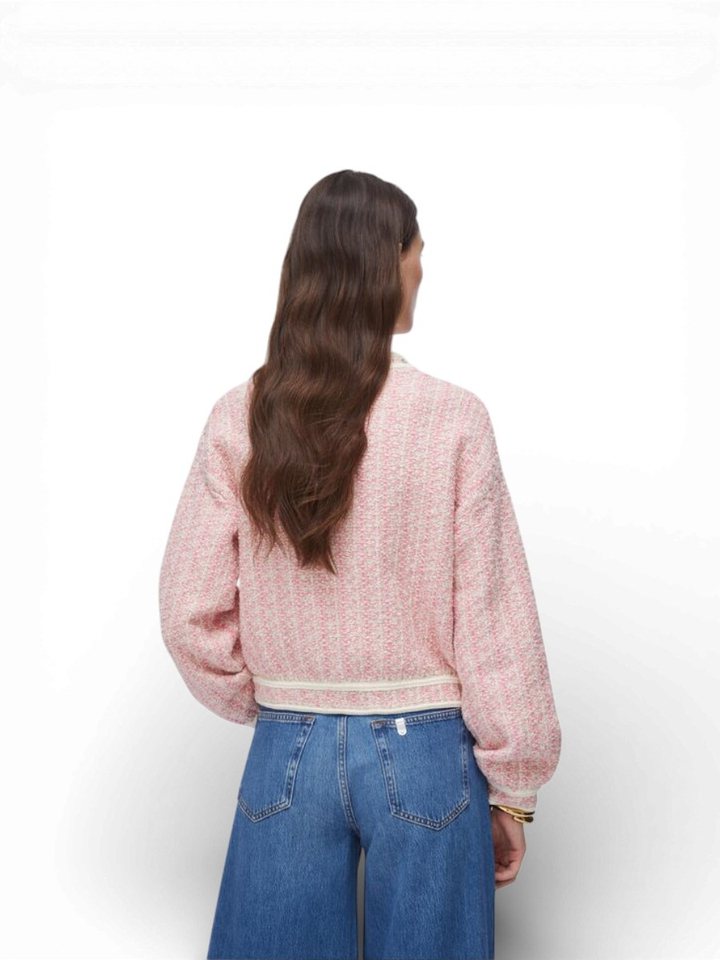 Roze wit kleurige gilet Liu Jo