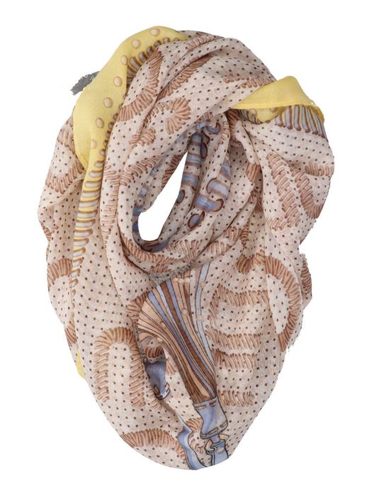 Gele sjaal met print Liu Jo