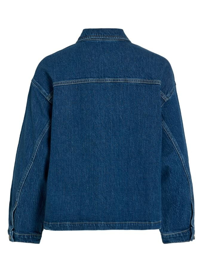 Medium blue jeansjasje Vila