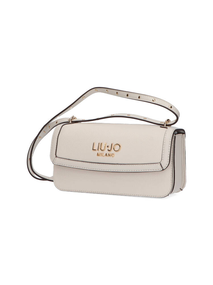 Ecru crossbody met logo Liu Jo