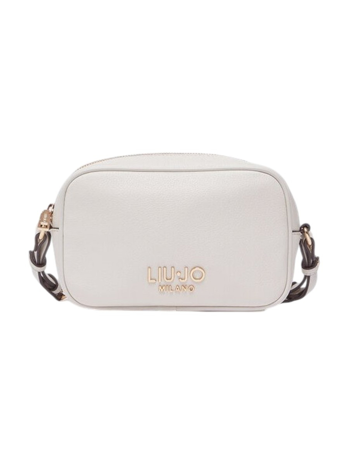 Ecru crossbody met logo Liu Jo