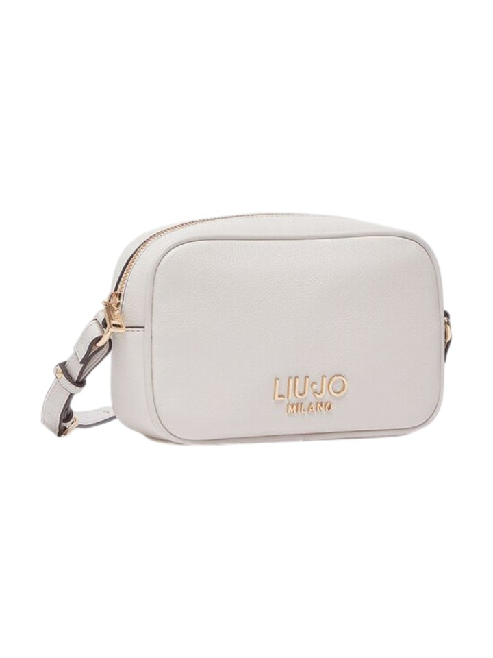 Ecru crossbody met logo Liu Jo
