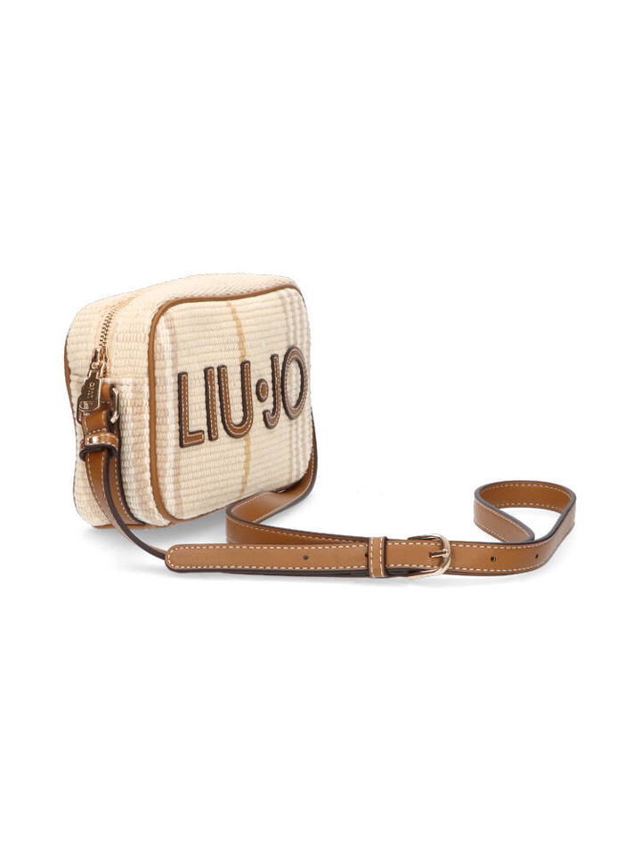 Beige geweven geruite crossbody Lui Jo 