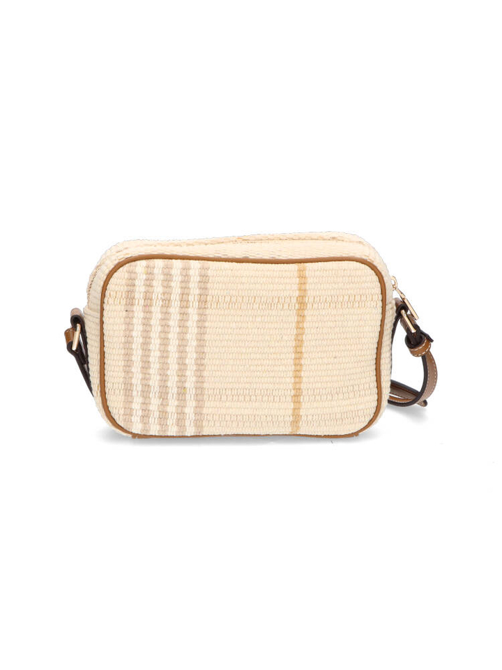 Beige geweven geruite crossbody Lui Jo 