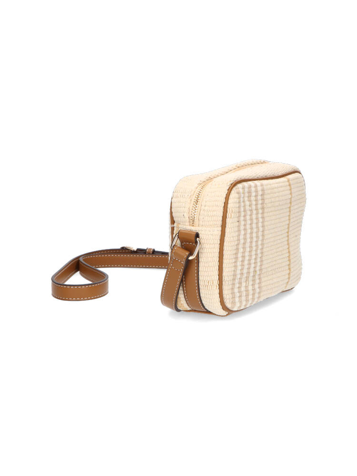 Beige geweven geruite crossbody Lui Jo 