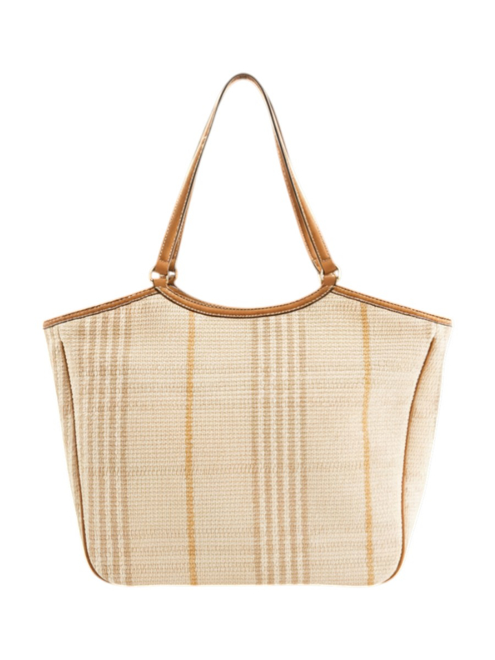 Geruit geweven shopper Lui Jo 