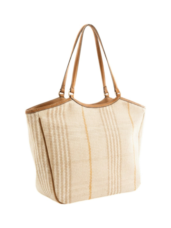 Geruit geweven shopper Lui Jo 