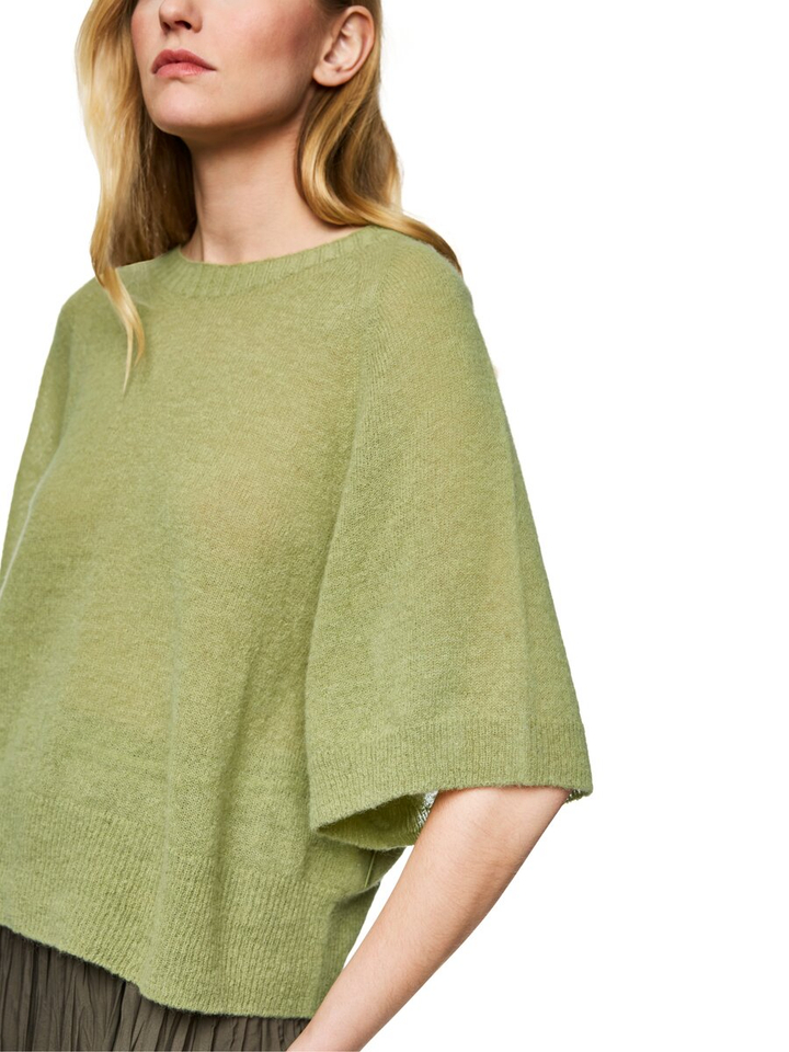 Groene trui met alpaca wol Marccain Sport