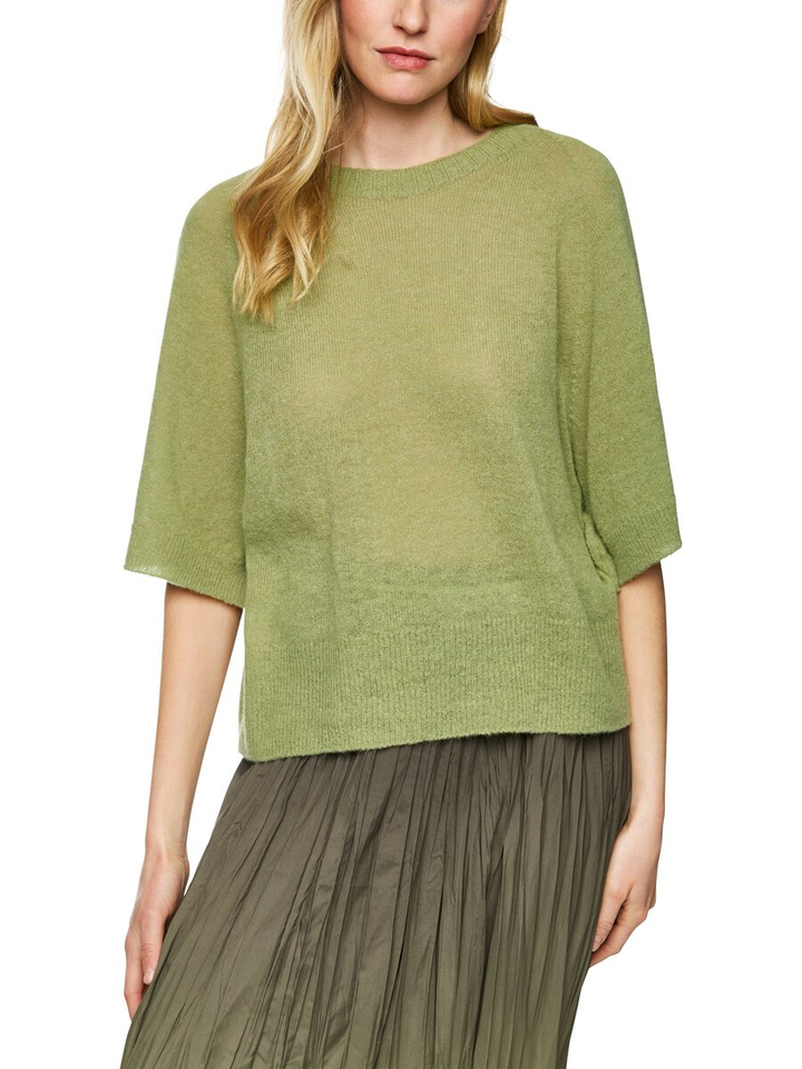 Groene trui met alpaca wol Marccain Sport