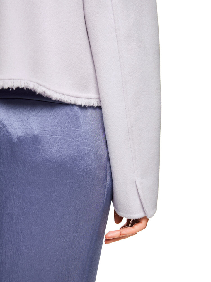 Paarse korte wollen vest Marccain Collection