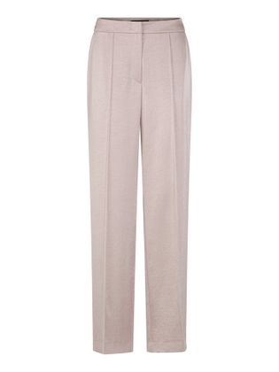 Marc Cain collections Taupe wijde broek met glans Marccain Collection