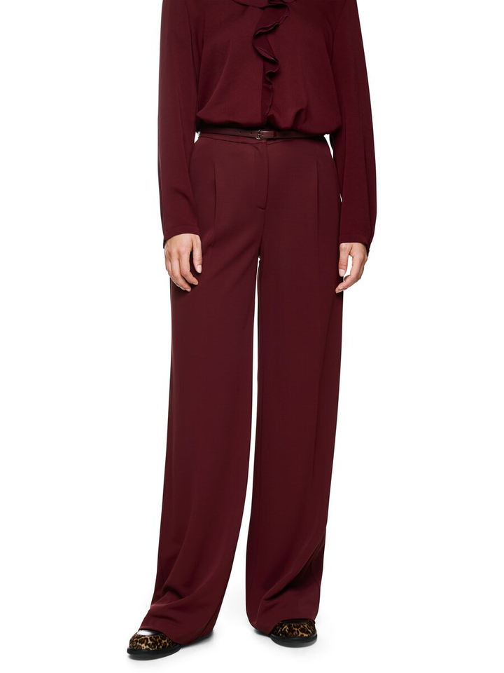 Bordeaux geklede broek Marccain 