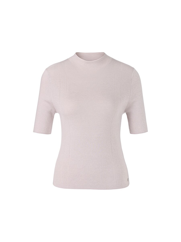 Taupe kleurige fijne pull met wol Marccain Collection