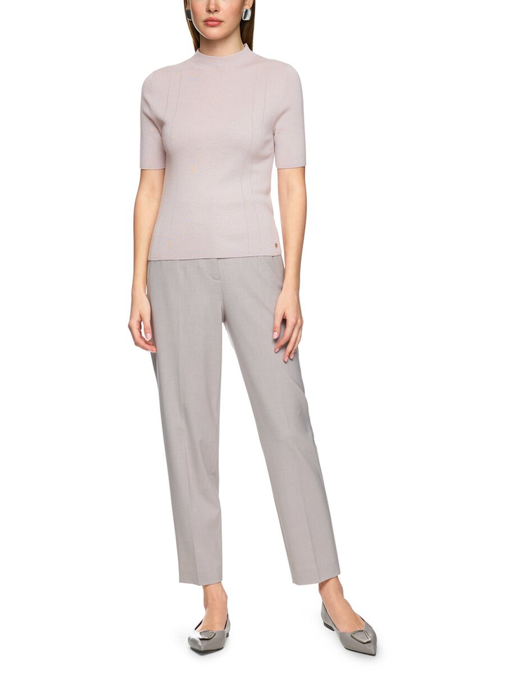 Taupe kleurige fijne pull met wol Marccain Collection
