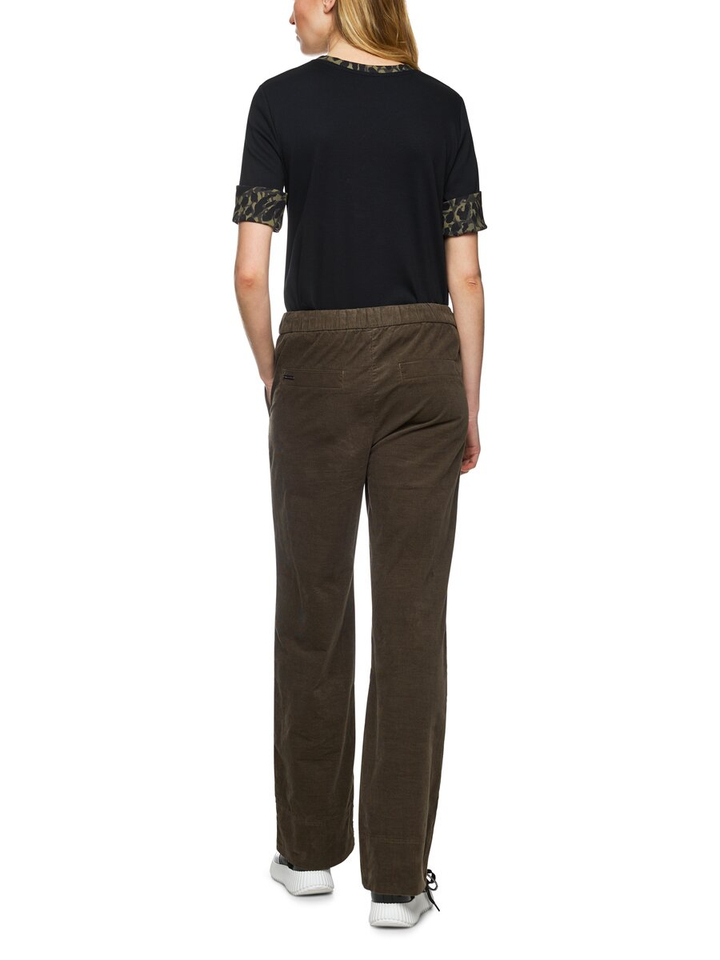 Zwarte T-shirt met detail Marccain Sport