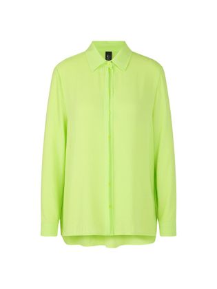 Marc Cain sports Geel blouse met knoopsluiting Marccain Sport