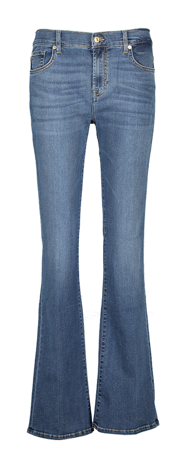 Blauwe bootcut jeans For All Mankind 