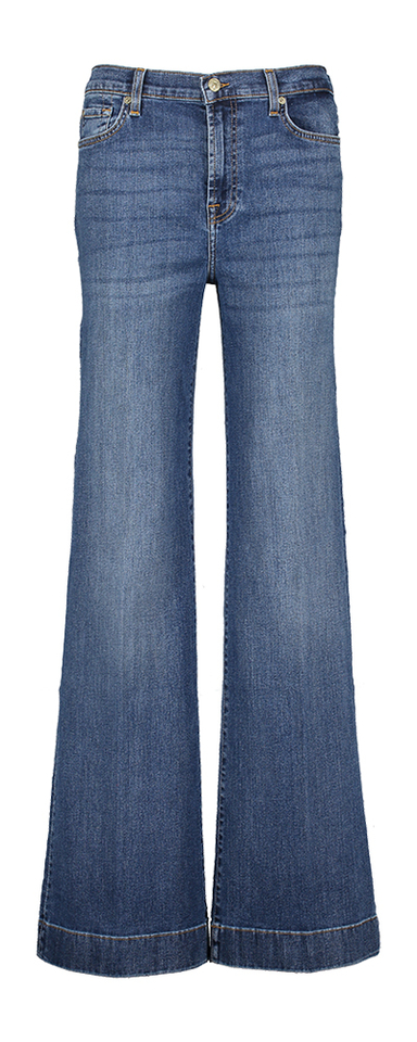 Blauwe bootcut jeans For All Mankind