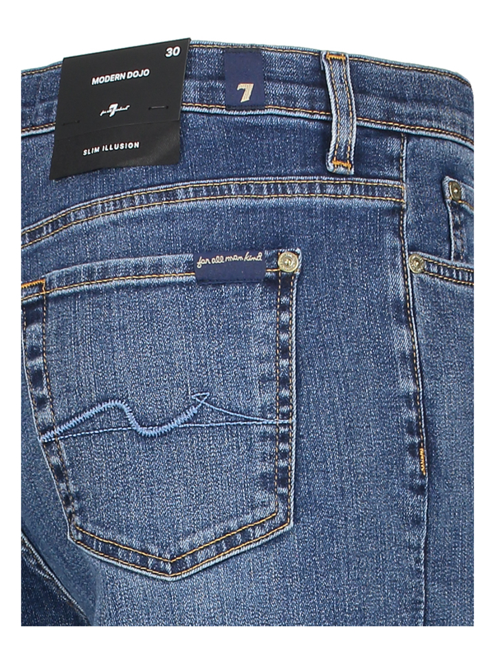 Blauwe bootcut jeans For All Mankind