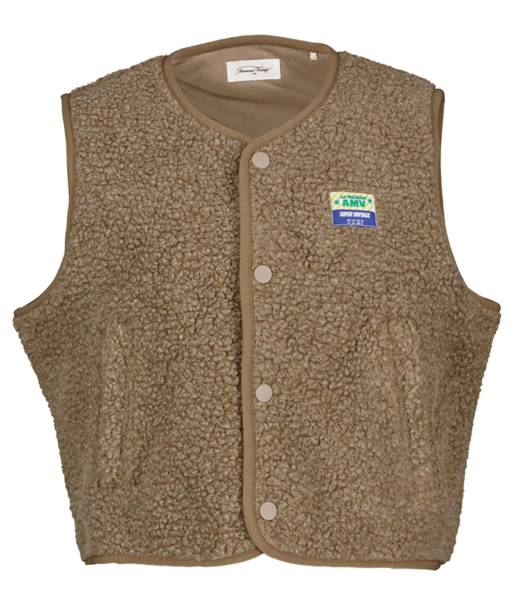 Taupe bodywarmer American Vintage
