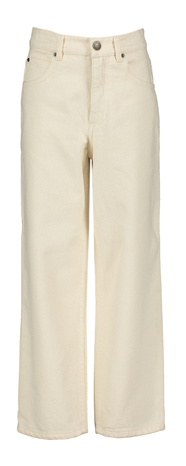 Ecru kleurige straight fit jeans Spy American Vintage