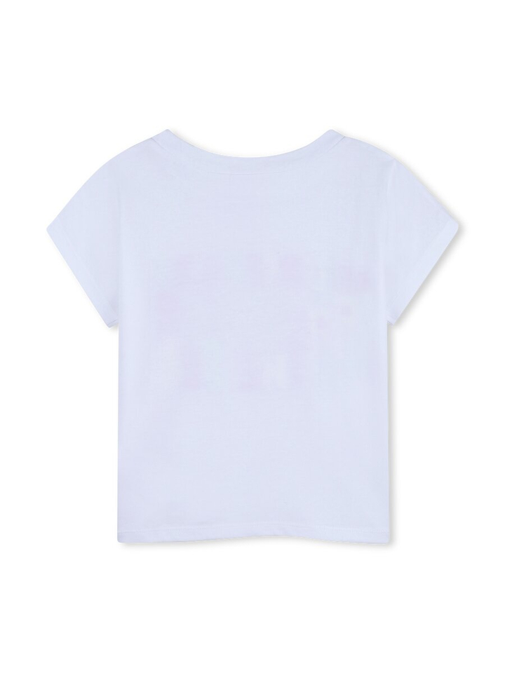 Witte T-shirt met opdruk Billieblush